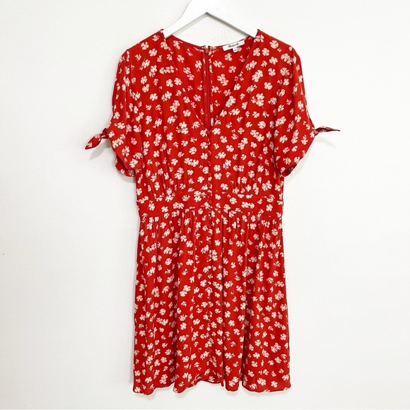 BOGO! Madewell Retro Dress Happy Hibiscus Floral Print - Picture 4 of 9
